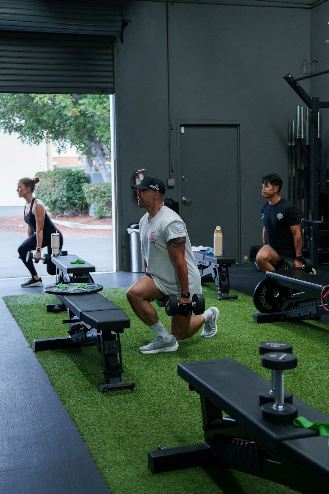 active seniors in fitness program