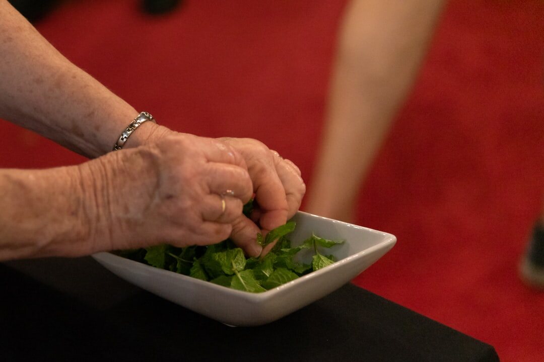 seniors cooking healthy meal
